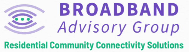 Broadband Advisory Group logo with tagline.
